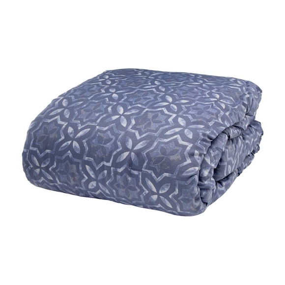 Kathy Ireland Indigo Comforter Set Queen - Picture 2 of 2